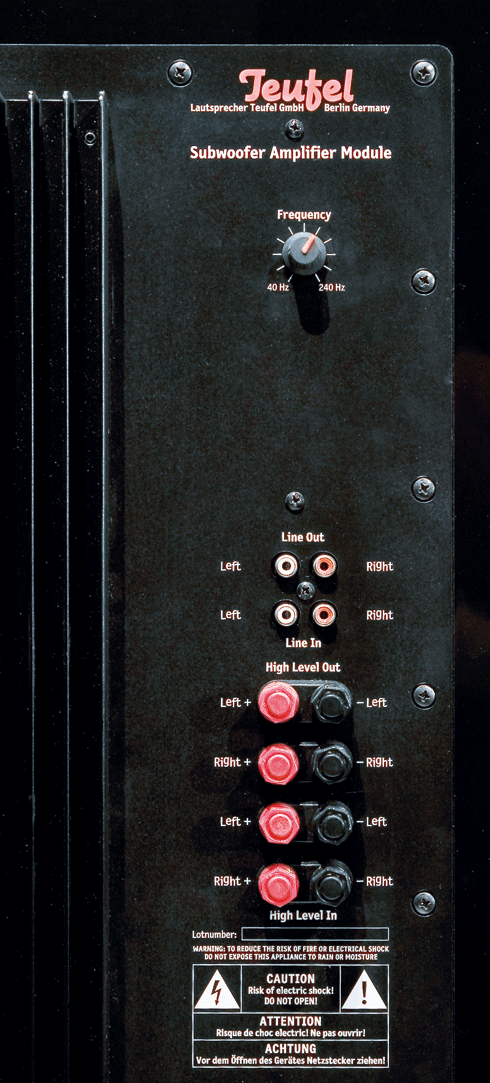 Teufel System 9 THX Ultra 2 - Boxenset um 4.000 Euro