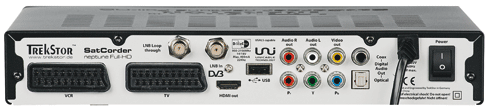 Test Trekstore Satcorder Neptune - HDTV-Box für 300 €