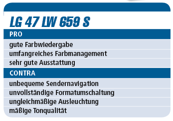 LG 47 LW 659 S - 3D-LED-TV für 1.600 € 