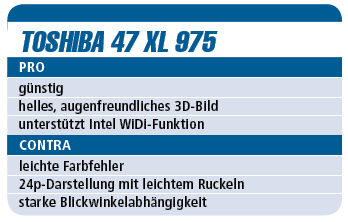 Toshiba 47 XL 975 - 3D-LED-TV f&uuml;r 1.400 &euro;