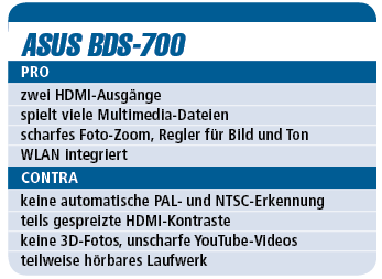 Asus BDS-700 - Blu-ray-Player für 180 €