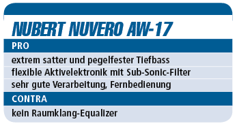 Nubert Nuvero AW-17 - Subwoofer für 1.570 €