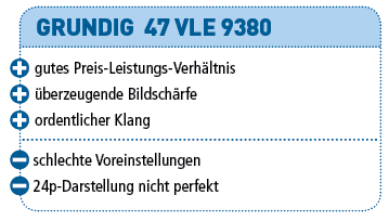 Grundig 47 VLE 9380 – 3D-LED-TV für 900 €