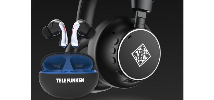 Bluetooth-Kopfhörer der Marke TELEFUNKEN von ETON Soundsysteme über Amazon erhältlich
