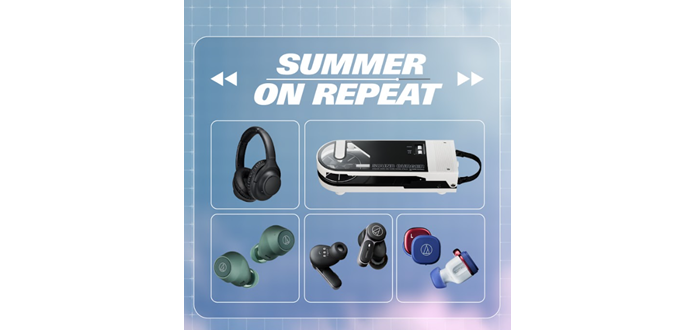 Sommer auf Repeat mit Audio-Technica