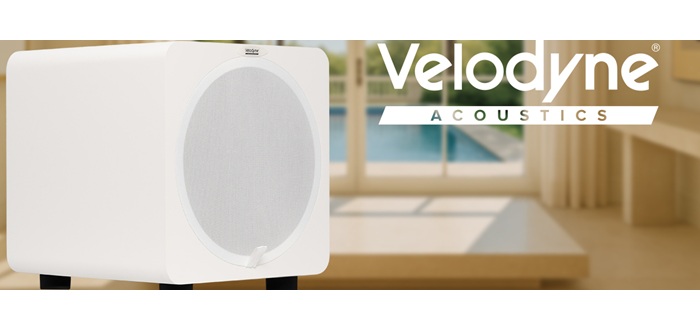 Velodyne Acoustics Subwoofer in Weiß vorgestellt