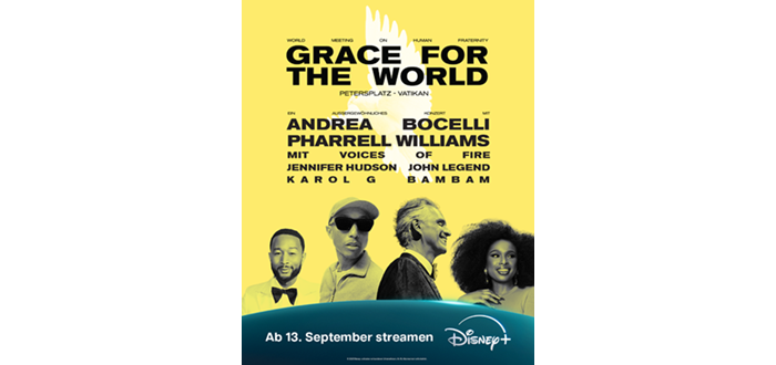 „Grace for the World“ jetzt exklusiv auf Disney+