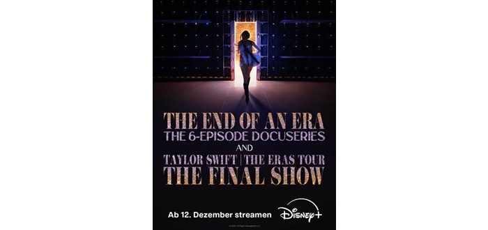 „TAYLOR SWIFT | THE ERAS TOUR | THE FINAL TOUR“: Ab 12. Dezember exklusiv auf Disney+