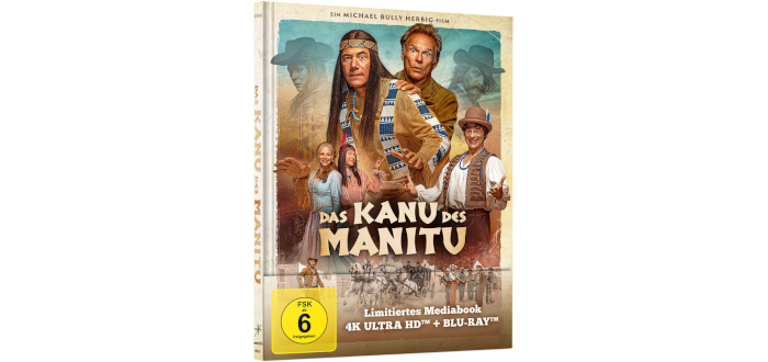 Das Kanu des Manitu: Ab 2. Januar 2026 als DVD, Blu-ray, 4K UHD & limitiertes Mediabook erhältlich