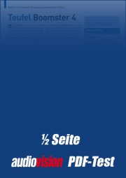 Teufel Boomster 4 (audiovision 2-2026)