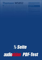 Thomson WS852 (audiovision 2-2026)