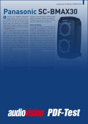 Panasonic SC-BMAX30 (audiovision 6-2026)