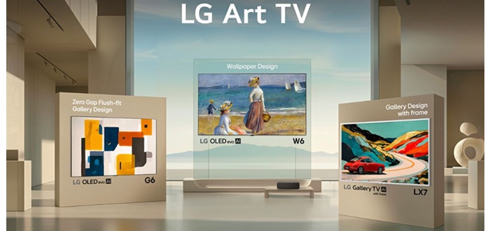 LG präsentiert neues Art-TV-Line-up
