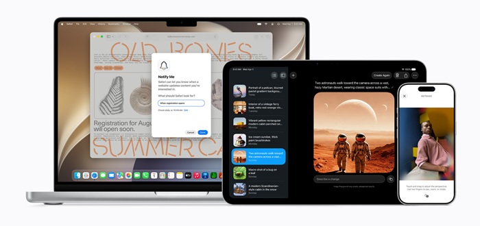 Apple Intelligence bringt leistungsstarke KI-Fähigkeiten