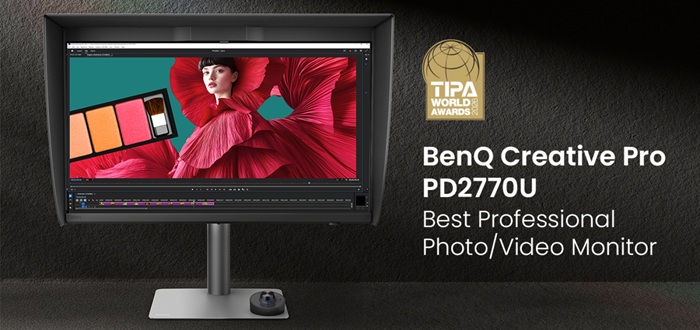BenQ PD2770U gewinnt den TIPA World Award