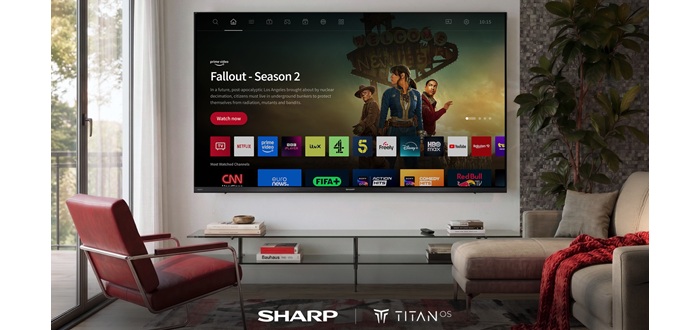 Sharp & Titan OS geben Partnerschaft bekannt