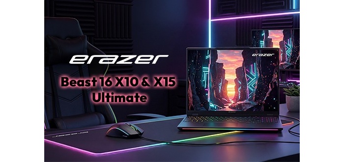ERAZER Beast 16 X10 & X15 Ultimate: Flaggschiff-Power für Hardcoregamer