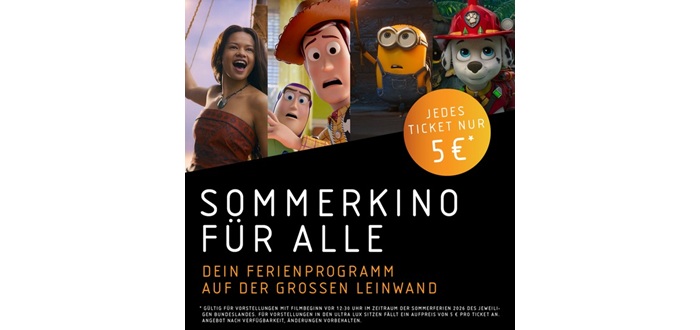 Sommerkino bei CinemaxX