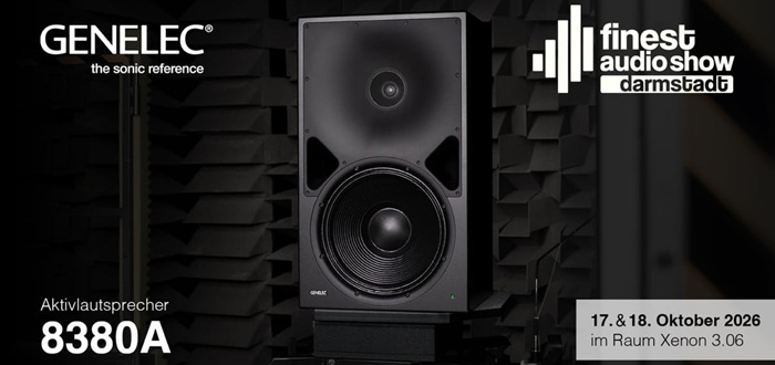 Genelec auf der Finest Audio Show 2026