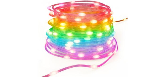 Neue smarte Outdoor-Lichterkette mit Matter